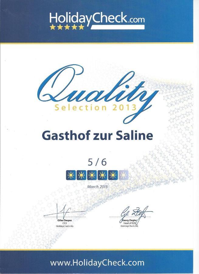 Gasthof Zur Saline Pratteln Exterior foto